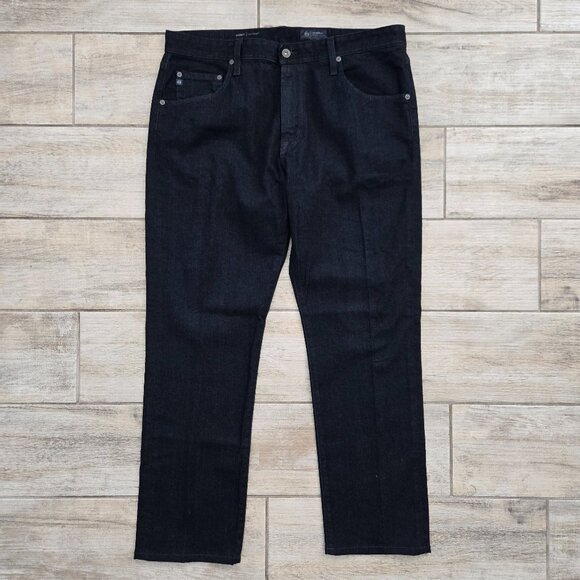 AG Adriano Goldschmied The Everett Slim Straight Jean Men's Japanese Denim 36x34 - Picture 1 of 8